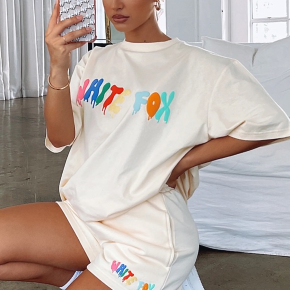 White Fox Boutique Tops - White fox boutique Too Cool Tee Buttercup